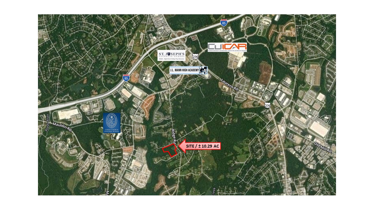 Ridge Road Aerial - Labeled Ridge Road Aerial
